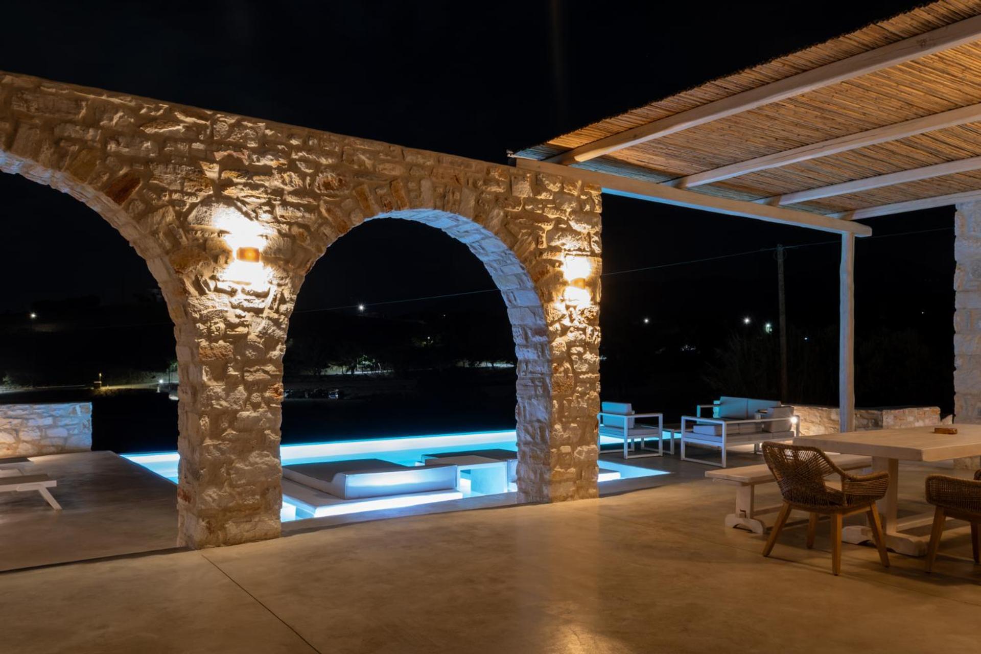 Aegean Feelings Villa Piso Livadi Ngoại thất bức ảnh
